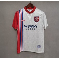 Rangers 96/97 Away White Soccer Jersey